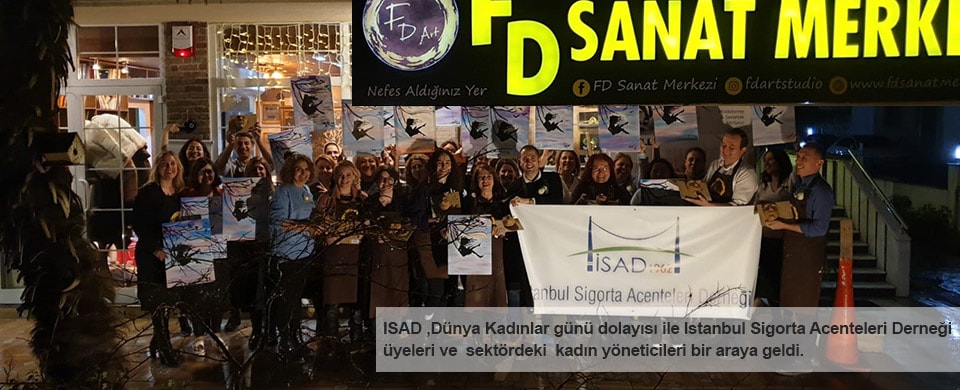  İSAD ,Dünya Kadınlar günü dolayısı ile İstanbul Sigorta Acenteleri Derneği üyelerinin ve sektördeki kadın yöneticilerinin bir araya geldiği