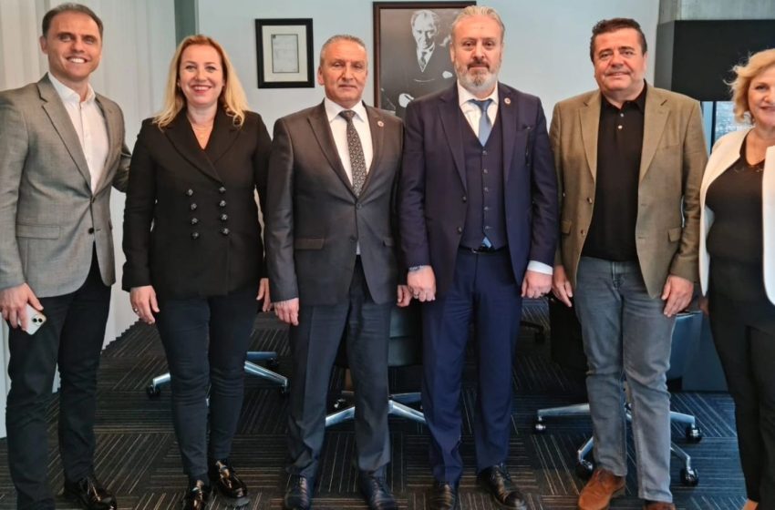 Başkan Berrin Dinç ve Federasyon Başkanı Adnan Çelik, Sigorta Şirketlerini Ziyaret Etti